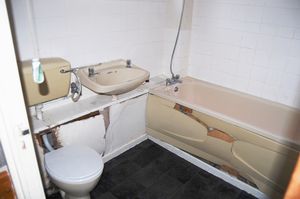 Bathroom requires refitting- click for photo gallery